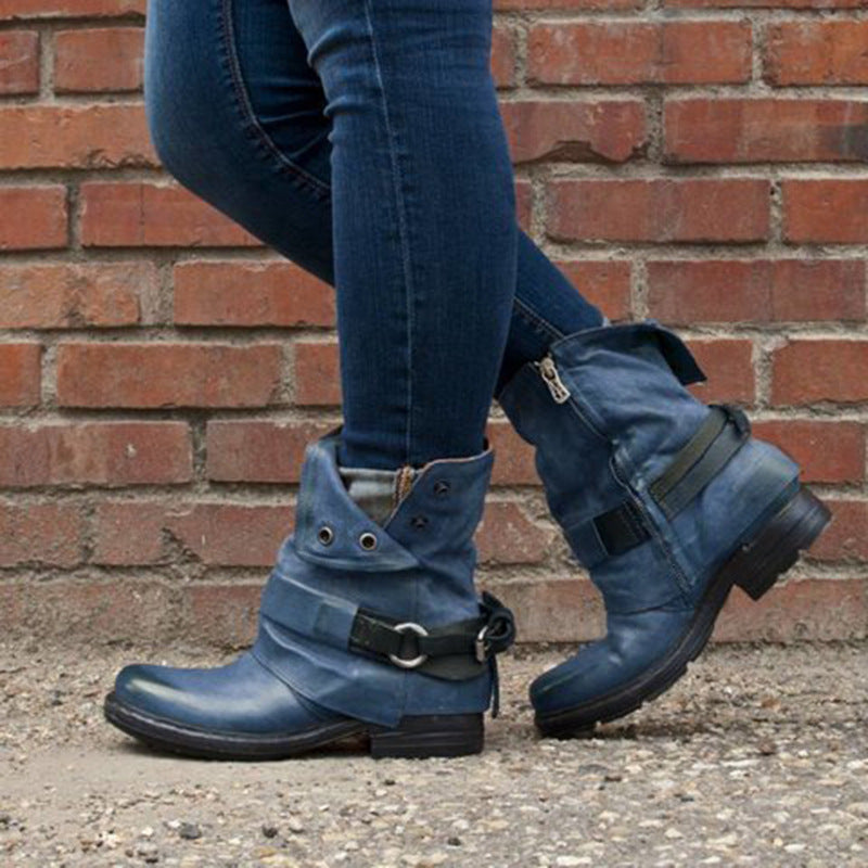 Classic Orthopedic Boots with Timeless Style