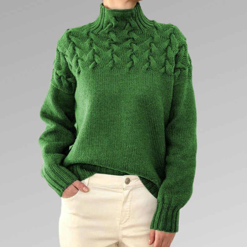 LM | Elegant and warm turtleneck sweater