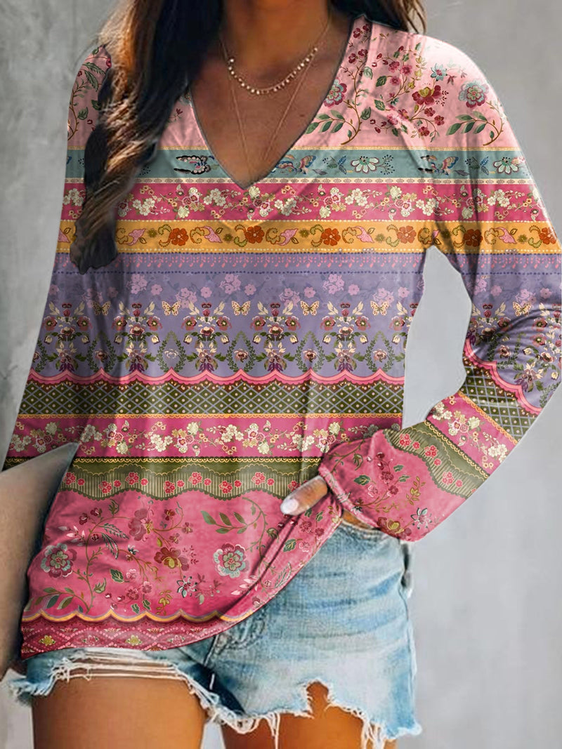 Timeless Vintage Style Top