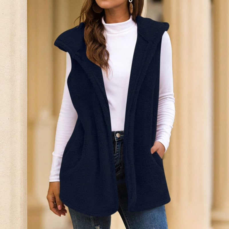 LM | Sleeveless fleece jacket