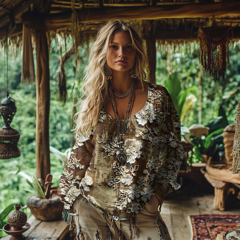 Thoughtfully Designed Blouse