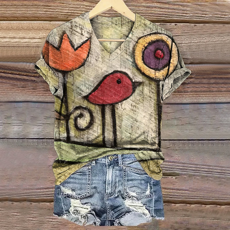 Gracefully Designed T-Shirt