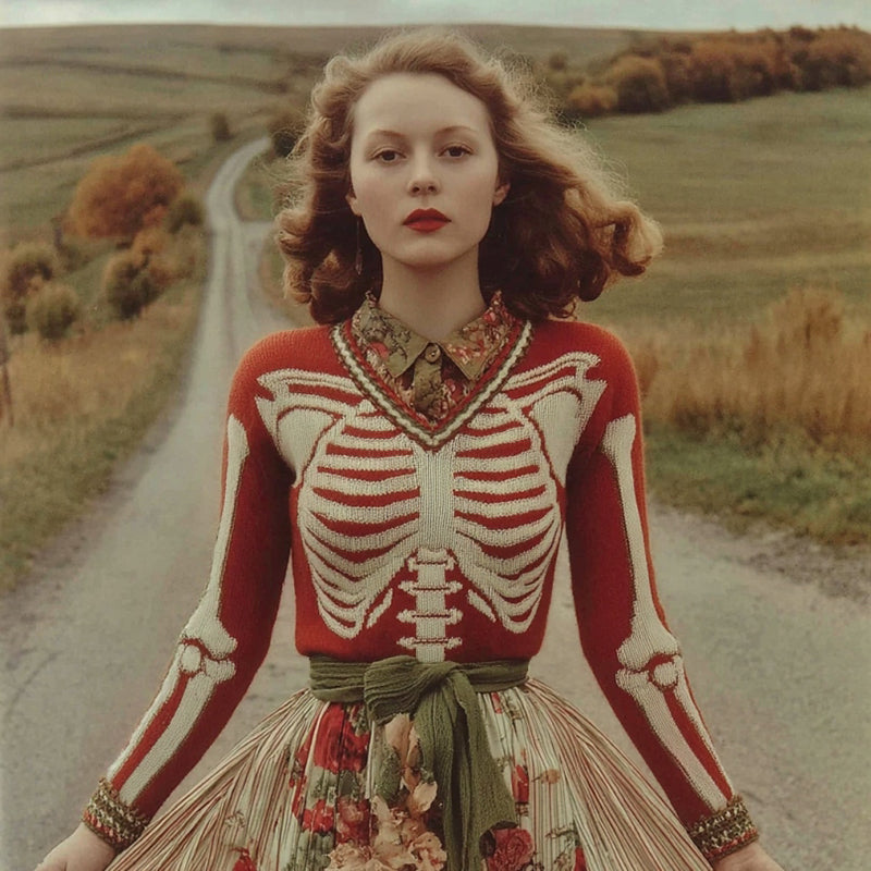 Timeless Vintage Style Jumper
