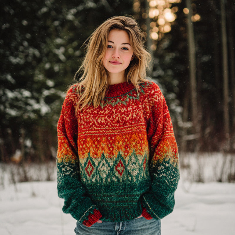 Timeless Vintage Style Jumper