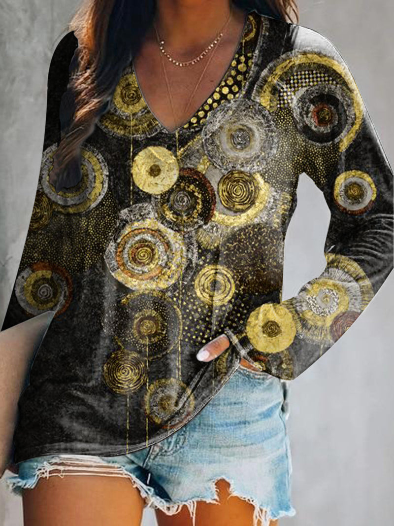 Timeless Vintage Style Top