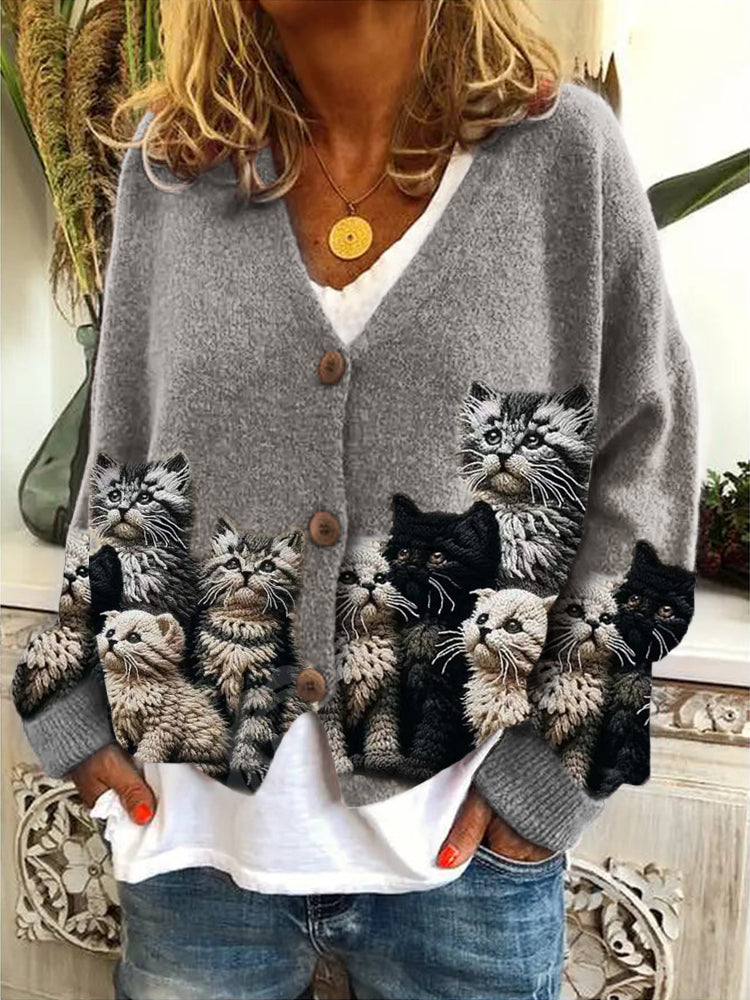 Timeless Vintage Style Cardigan