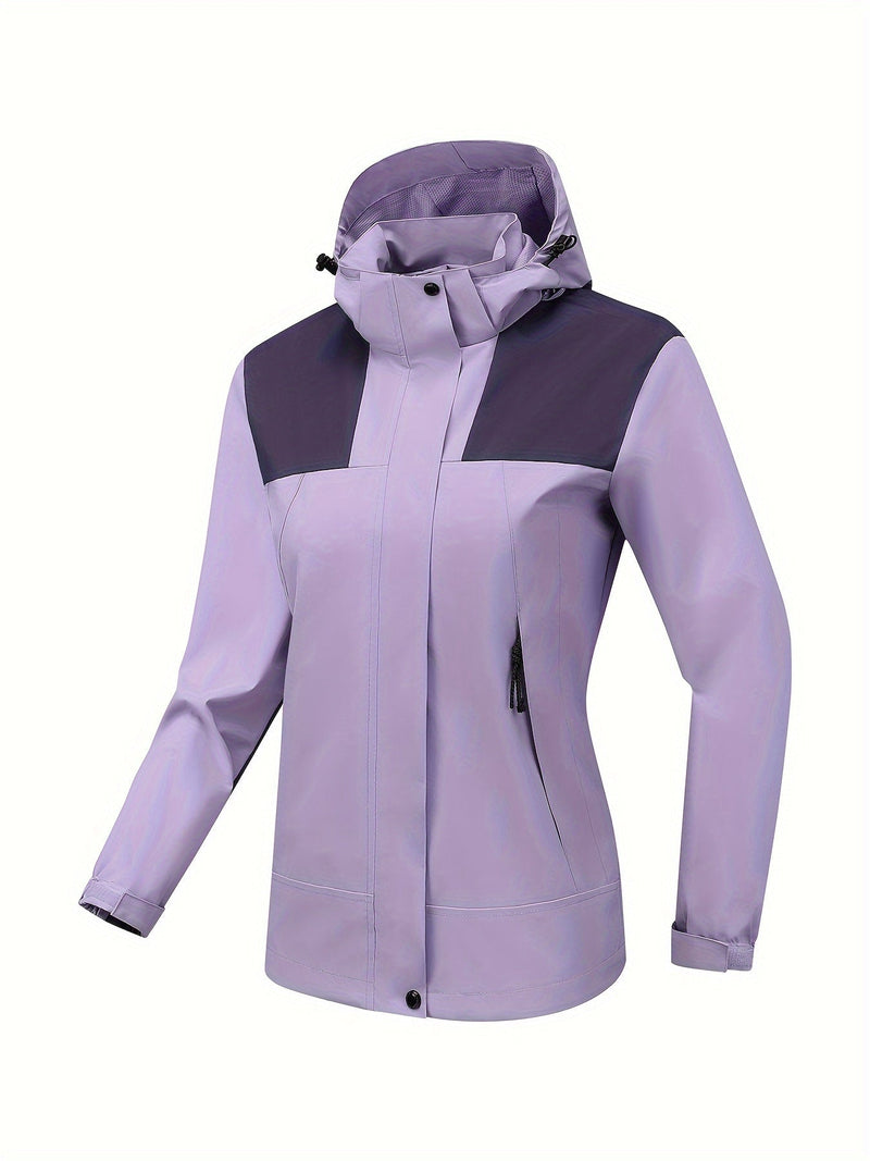 LM | Waterproof outdoor sports jacket with hood for women
