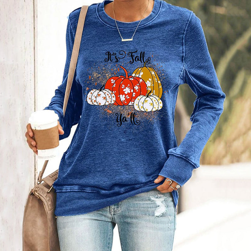 Women's It's Fall Y'all Long Sleeved Sweatshirt artswardrobe