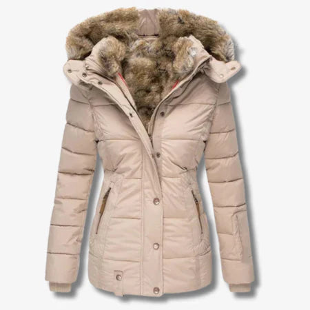 LM | warm jacket with hood