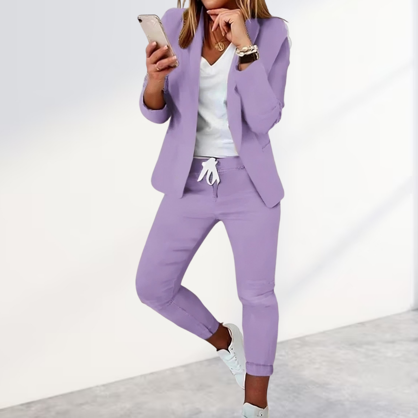 LM | Stylish blazer & trouser set
