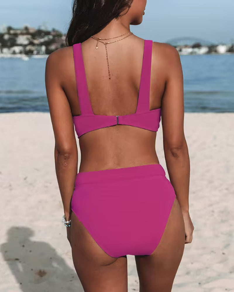 Kristel® | Color High Waist Bikinis