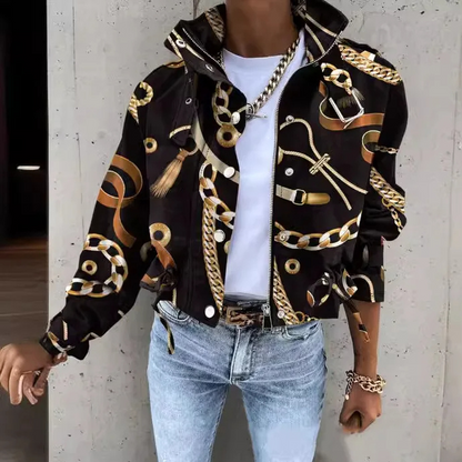 LM | Modern drawstring jacket for women