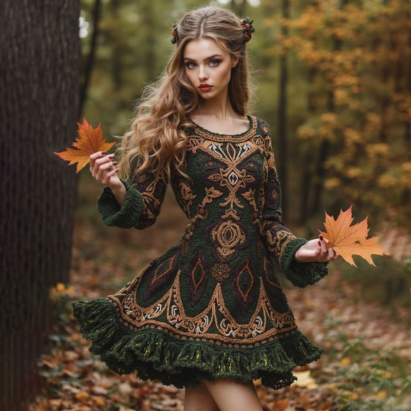 Timeless Vintage Style Jumper