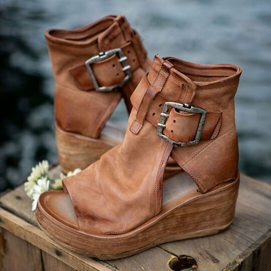 LM | Boho wedge sandals