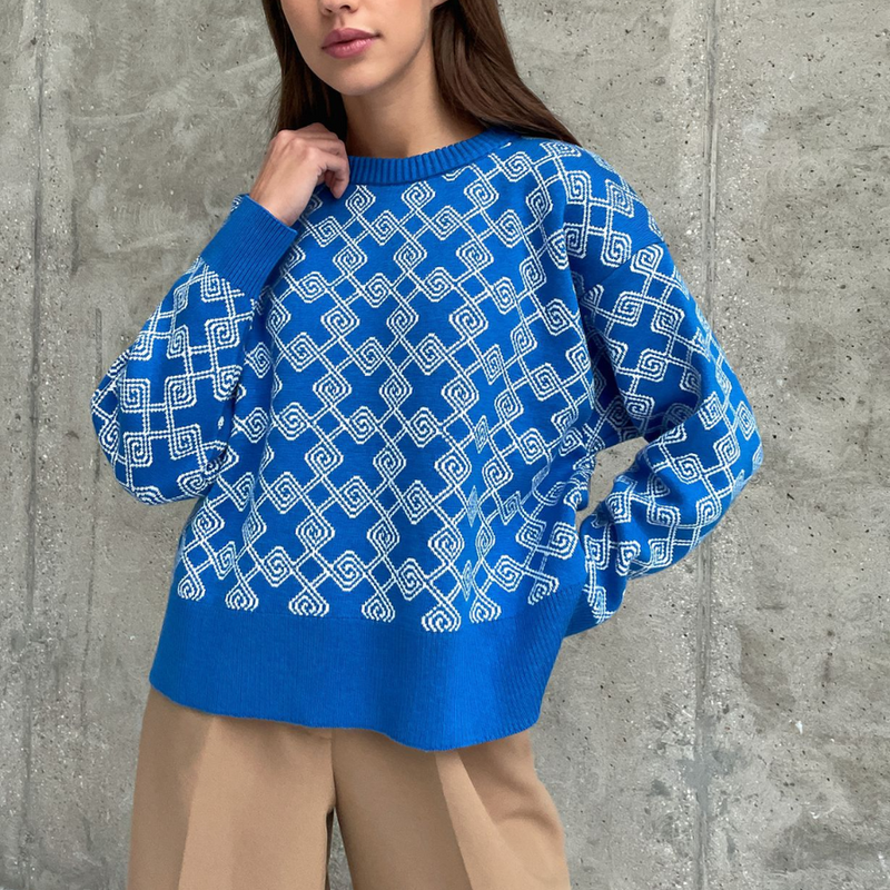 Timeless Vintage Style Jumper