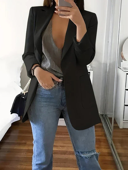 LM | Casual oversized lyre blazer