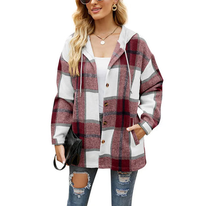 LM | Classic flannel jacket for women