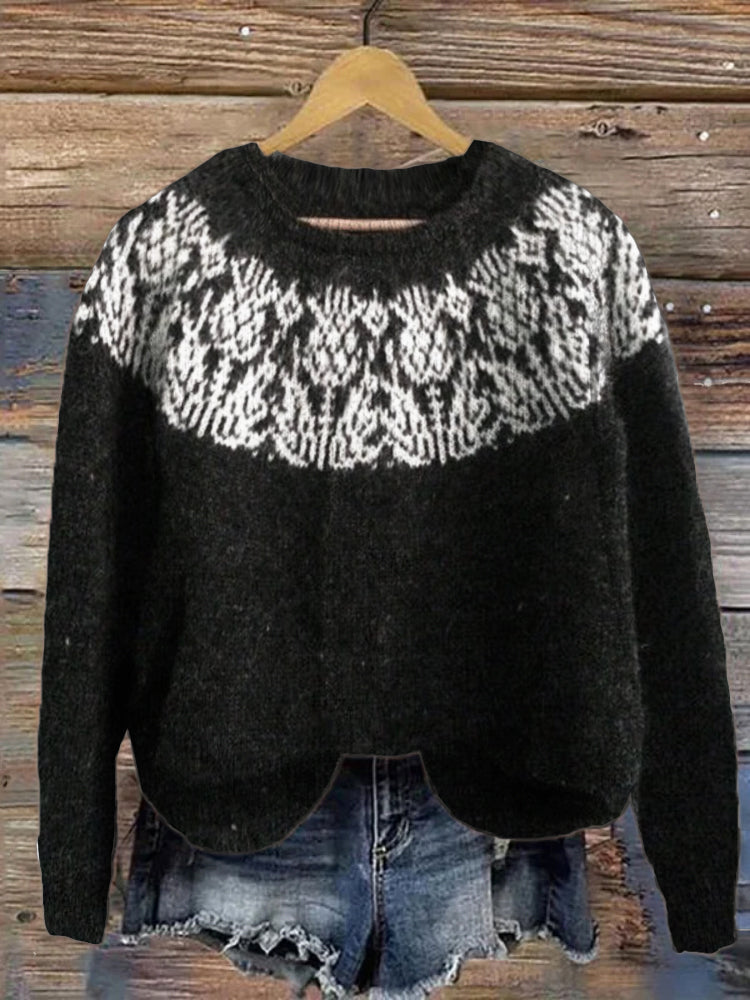 Timeless Vintage Style Jumper
