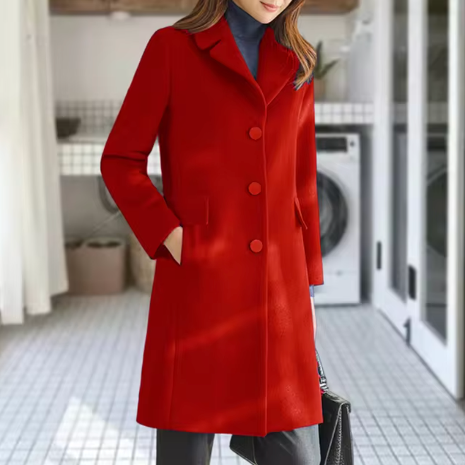 Christelle | Casual and Relaxed winter Coat