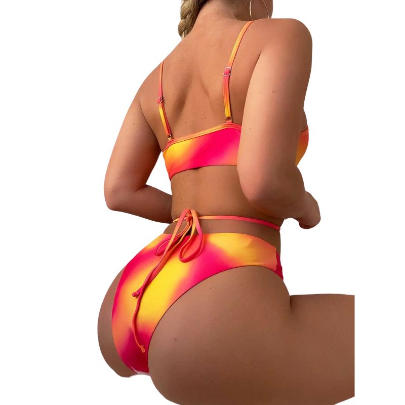Bonaria® | 3-piece Bikini Swimsuit With Laces and Beach Skirt