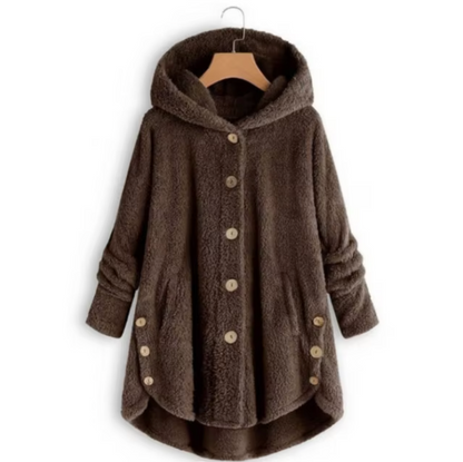 LM | Wool teddy bear plush coat