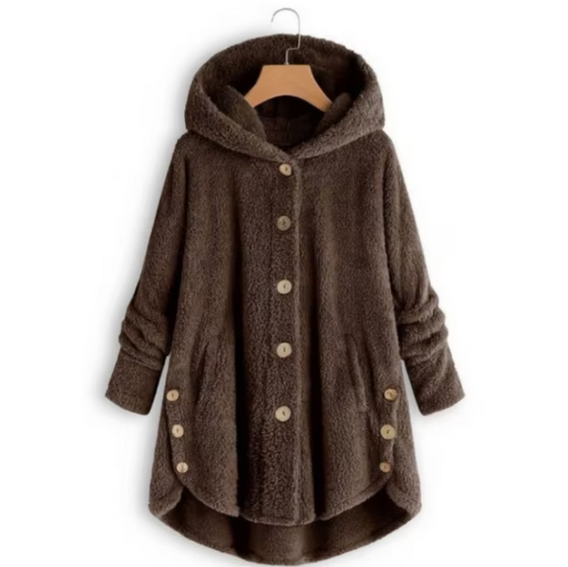 LM | Wool teddy bear plush coat