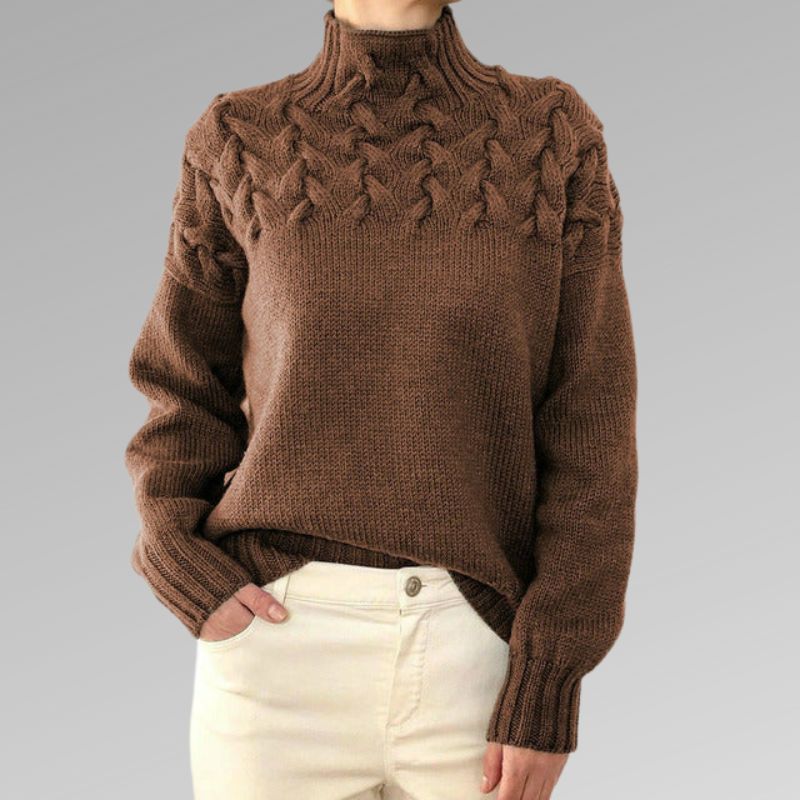 LM | Elegant and warm turtleneck sweater