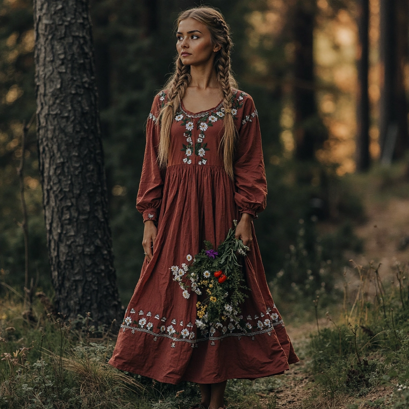 Gracefully Designed Dress