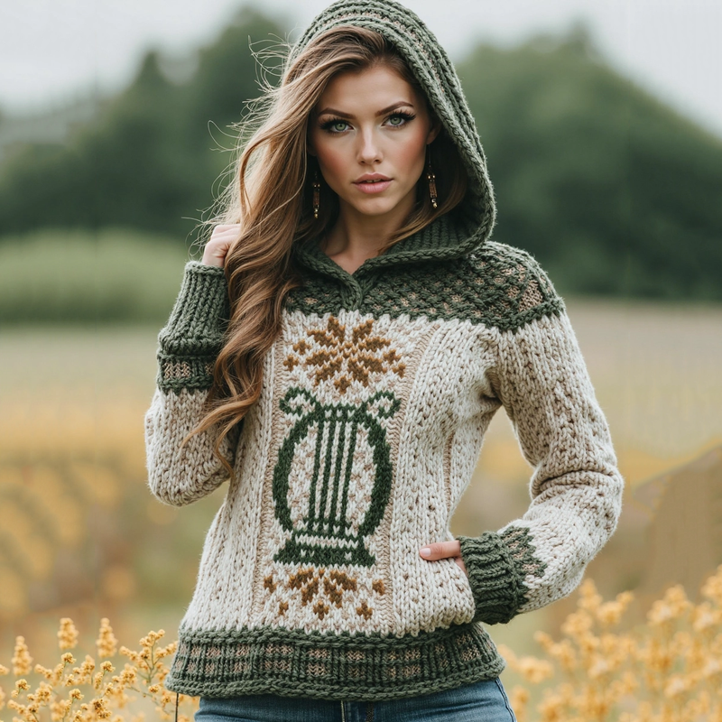Timeless Vintage Style Jumper