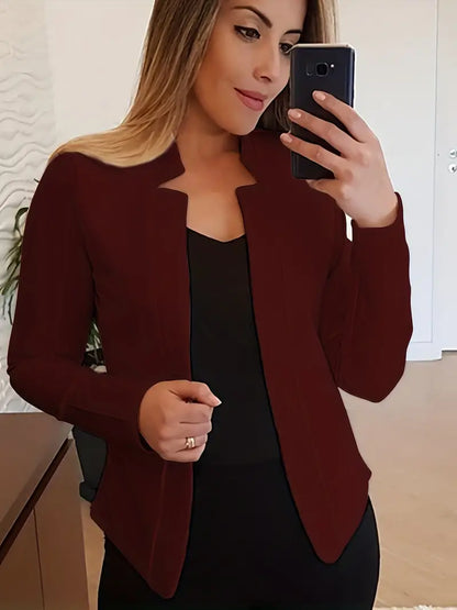 LM | elegant long-sleeved blazer for spring