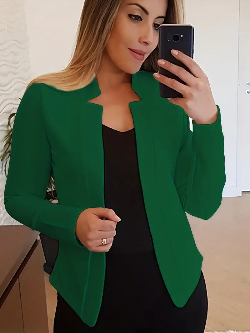 LM | elegant long-sleeved blazer for spring