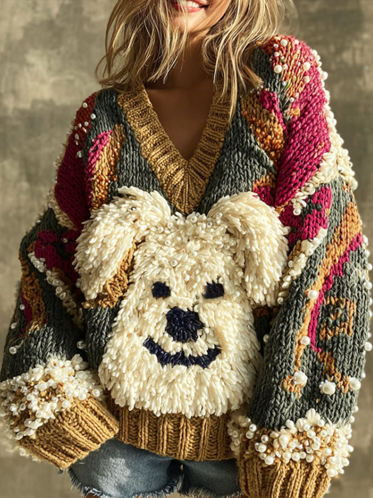 Timeless Vintage Style Jumper
