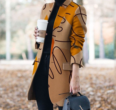 LM | Modern Abstract Jacket for women