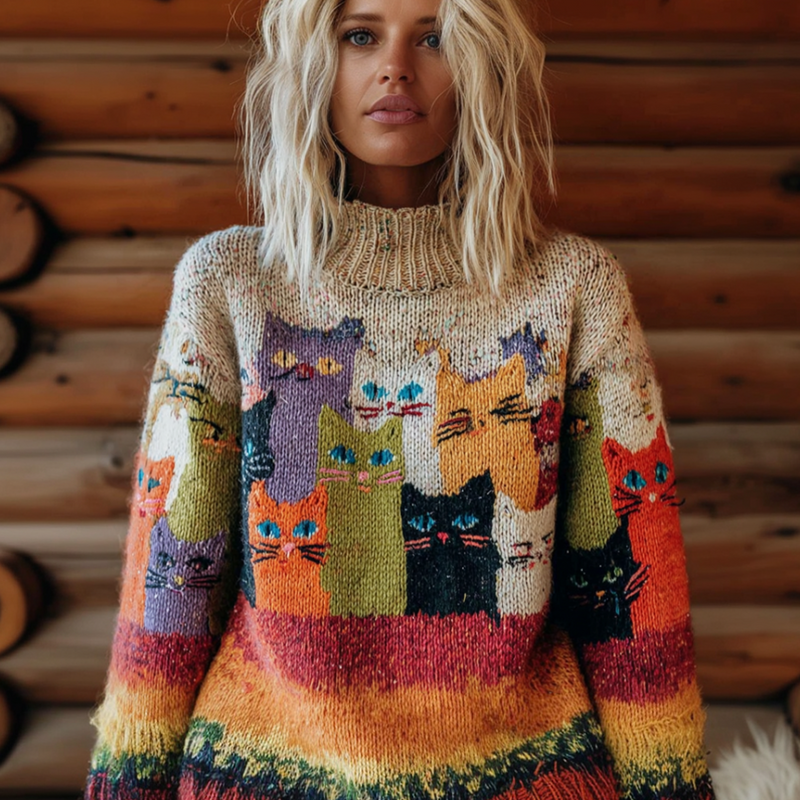 Timeless Vintage Style Jumper