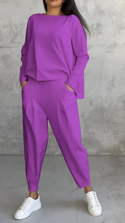 LM | Two-piece set in a casual relaxed fit style