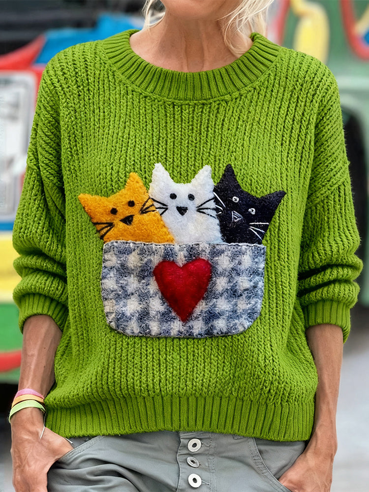 Timeless Vintage Style Jumper