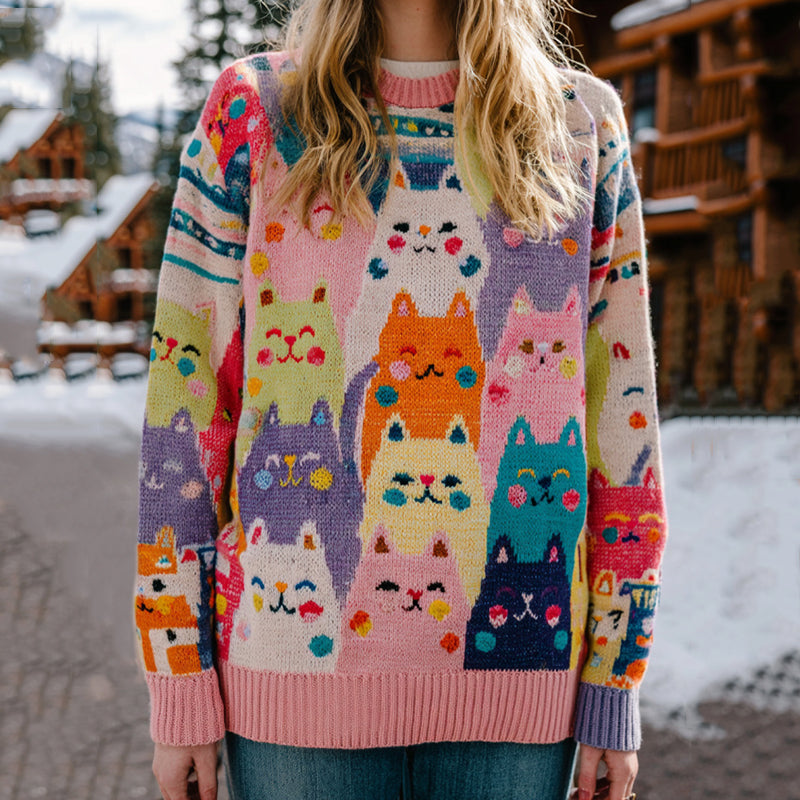 Timeless Vintage Style Jumper