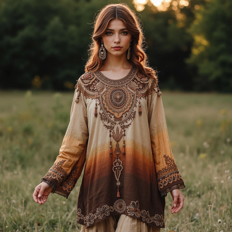 Gracefully Designed Blouse