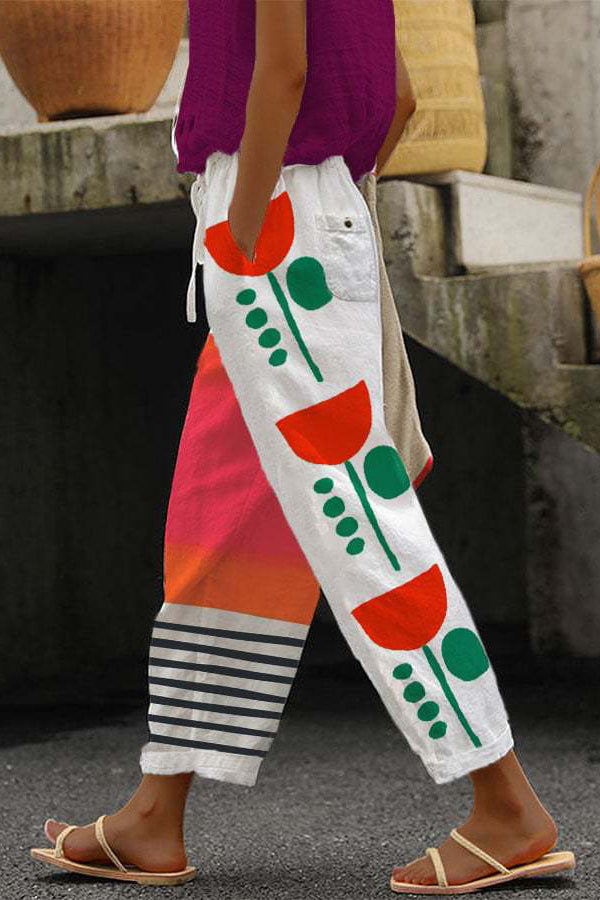LM | Fitted And Airy Pants