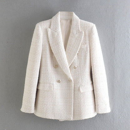 LM | Double-breasted blazer for women