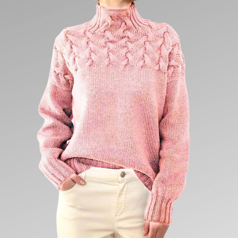 LM | Elegant and warm turtleneck sweater