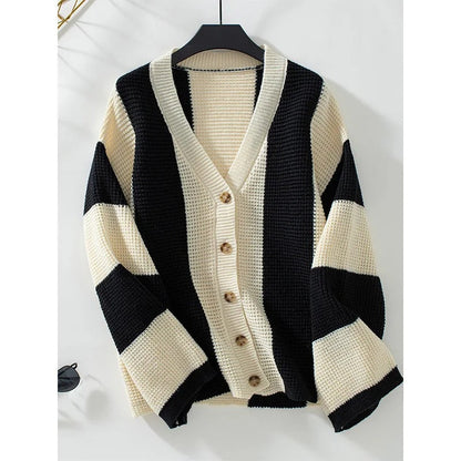LM | Elegant striped knit