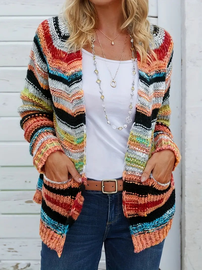LM | Cardigan with open front