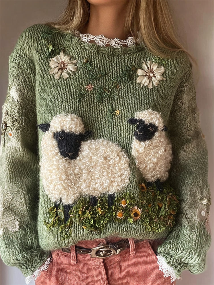 Timeless Vintage Style Jumper