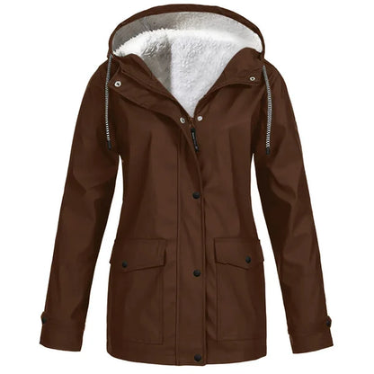 LM | Raincoat with pocket for women
