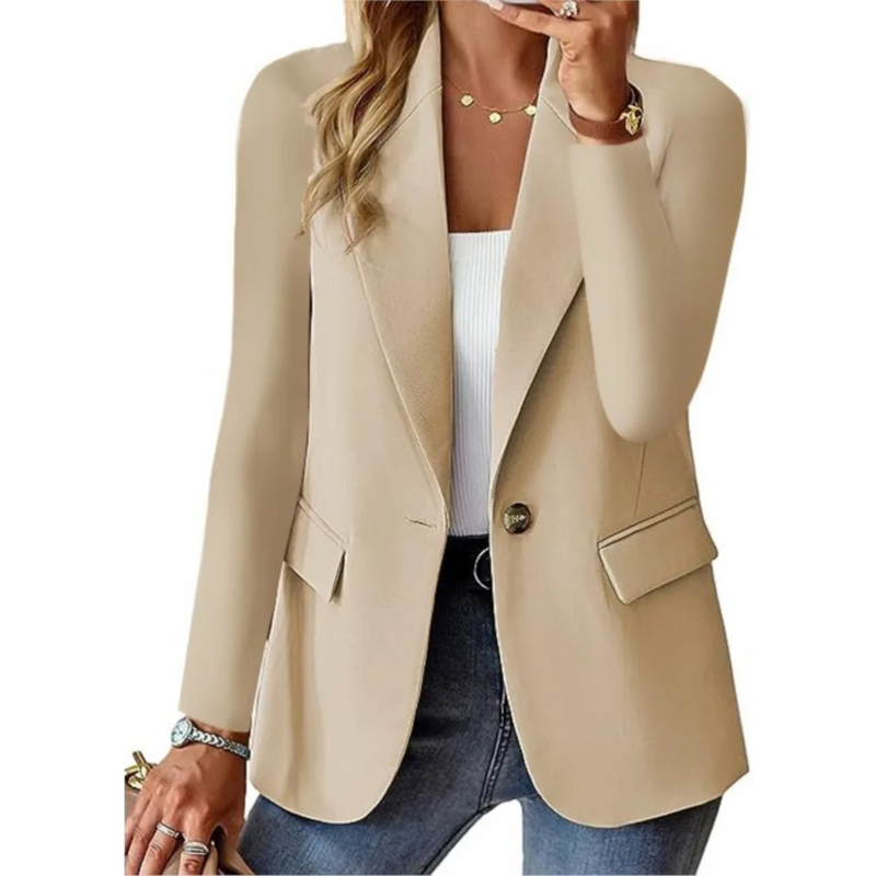 LM | Long-sleeved casual blazer for women