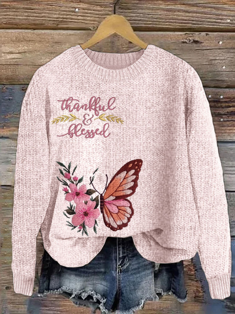 Timeless Vintage Style Jumper