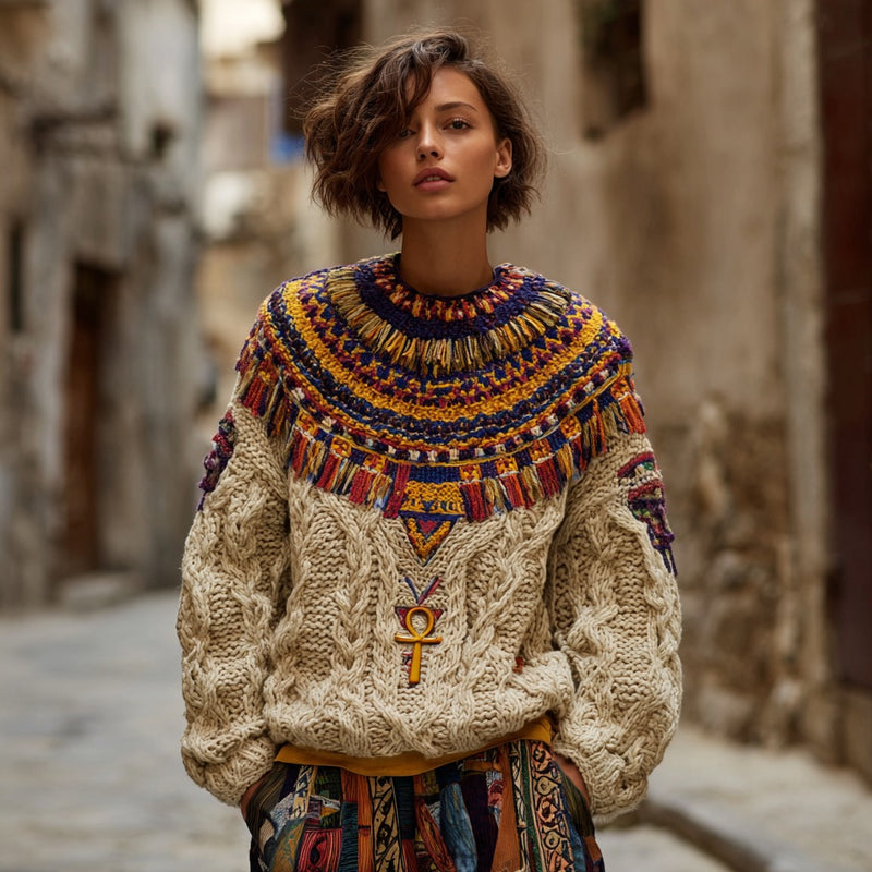 Timeless Vintage Style Jumper