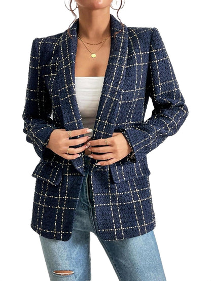 LM | Clara - Checked blazer
