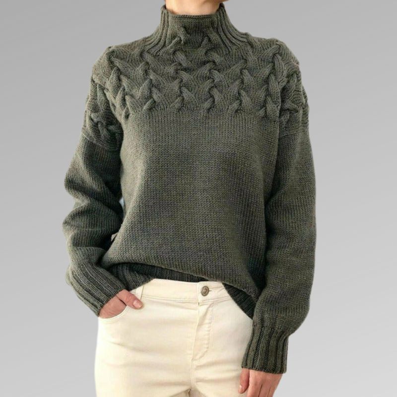 LM | Elegant and warm turtleneck sweater